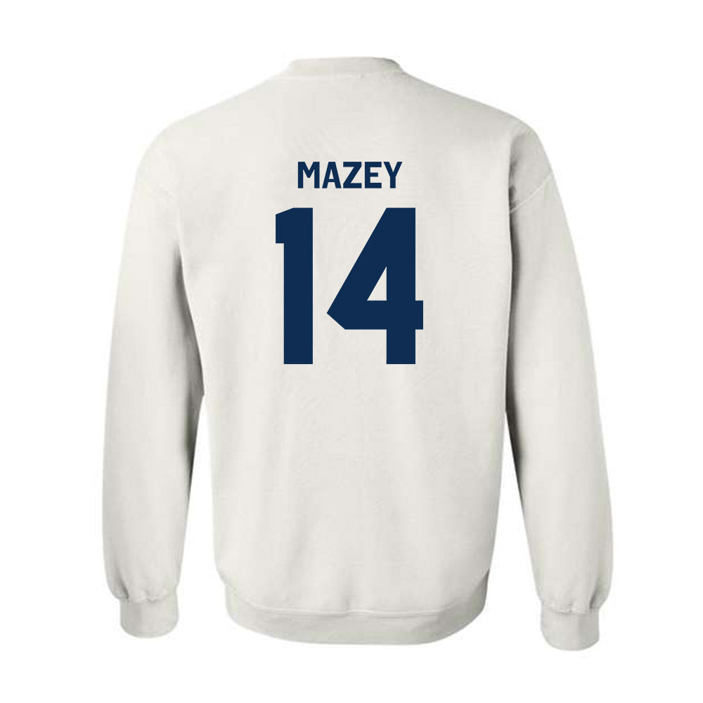West Virginia - NCAA Baseball : Weston Mazey - Classic Shersey Crewneck Sweatshirt-1
