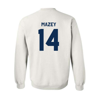 West Virginia - NCAA Baseball : Weston Mazey - Classic Shersey Crewneck Sweatshirt-1