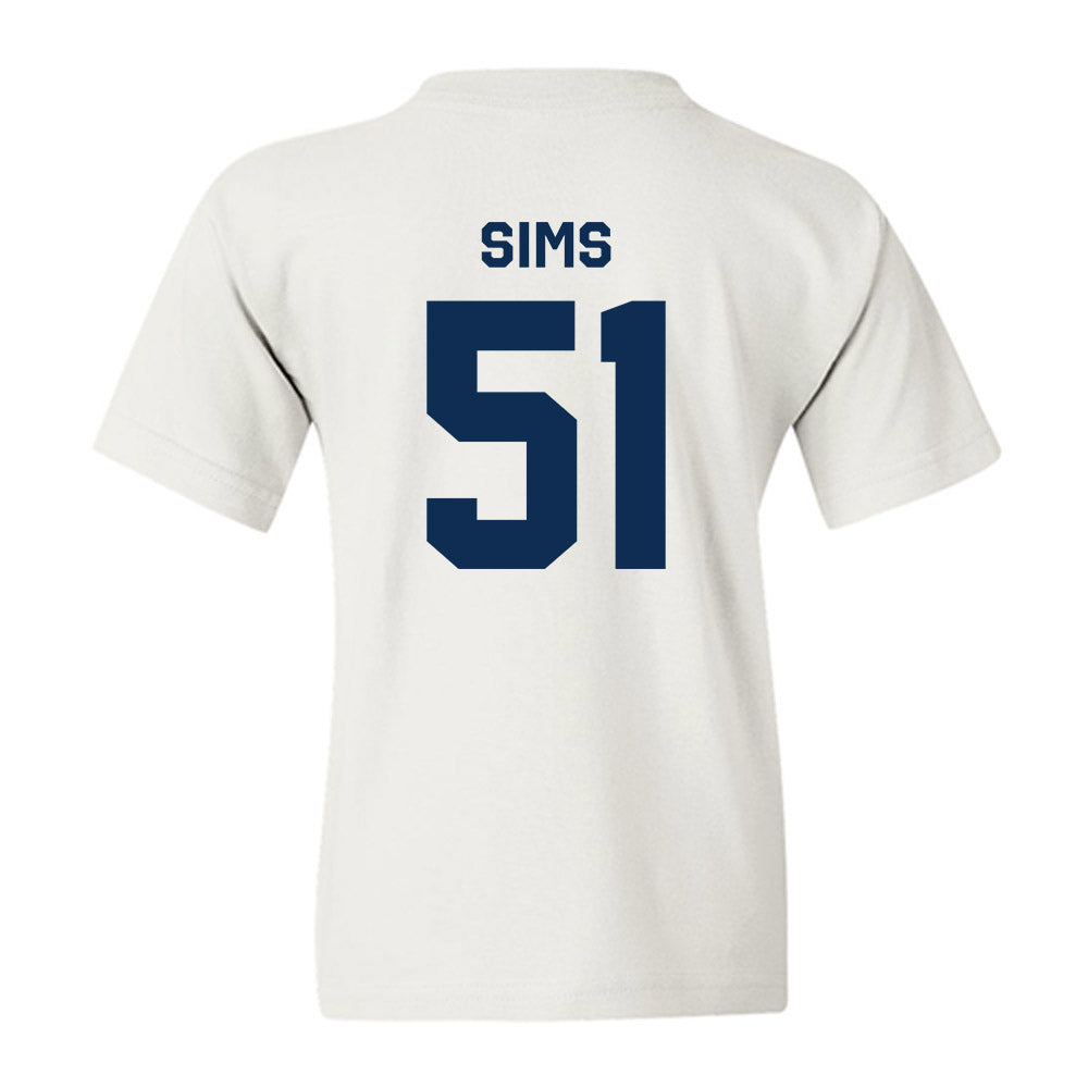 West Virginia - NCAA Baseball : Colton Sims - Classic Shersey Youth T-Shirt-1