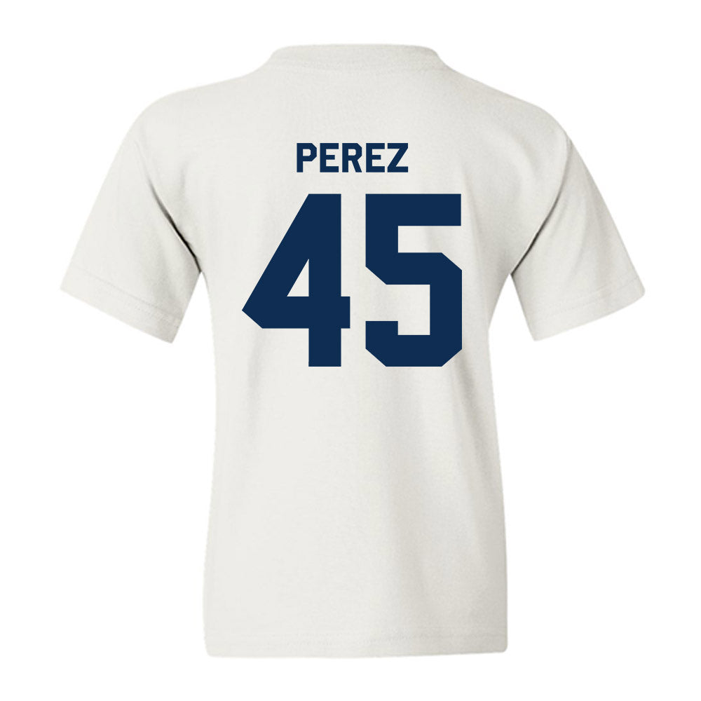 West Virginia - NCAA Baseball : David Perez - Classic Shersey Youth T-Shirt-1