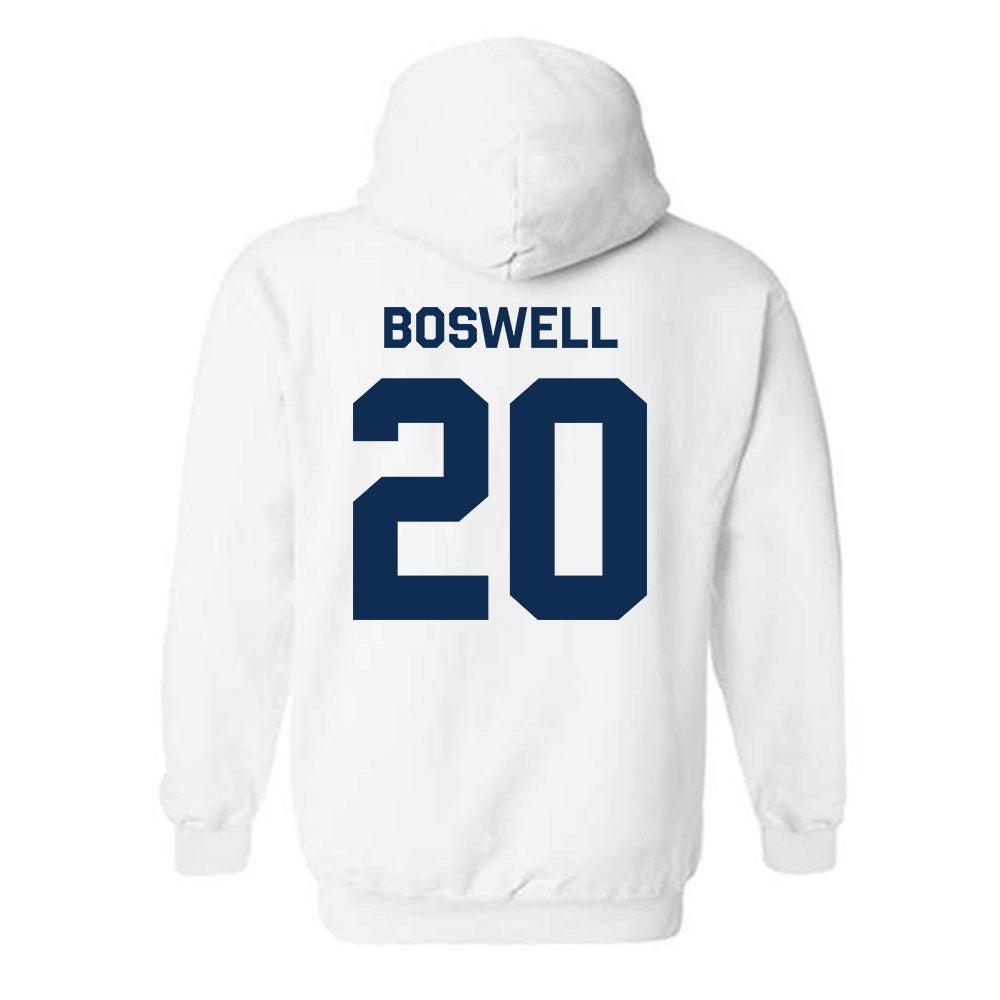 West Virginia - NCAA Football : Martavious Boswell - Classic Shersey Hooded Sweatshirt-1