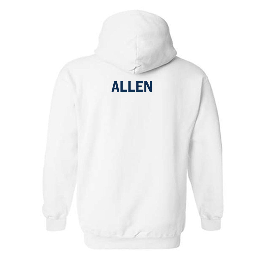 West Virginia - NCAA Football : Damun Allen - Classic Shersey Hooded Sweatshirt-1