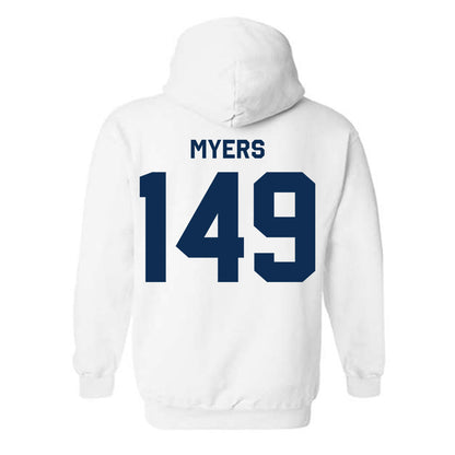 West Virginia - NCAA Wrestling : Marla Myers - Classic Shersey Hooded Sweatshirt-1