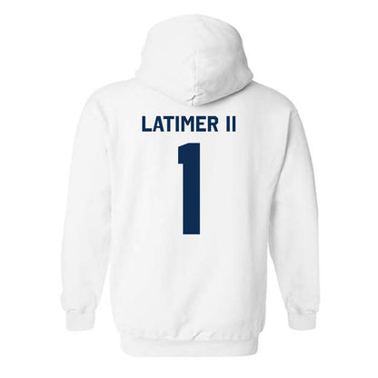 West Virginia - NCAA Football : Geimere Latimer II - Classic Shersey Hooded Sweatshirt-1