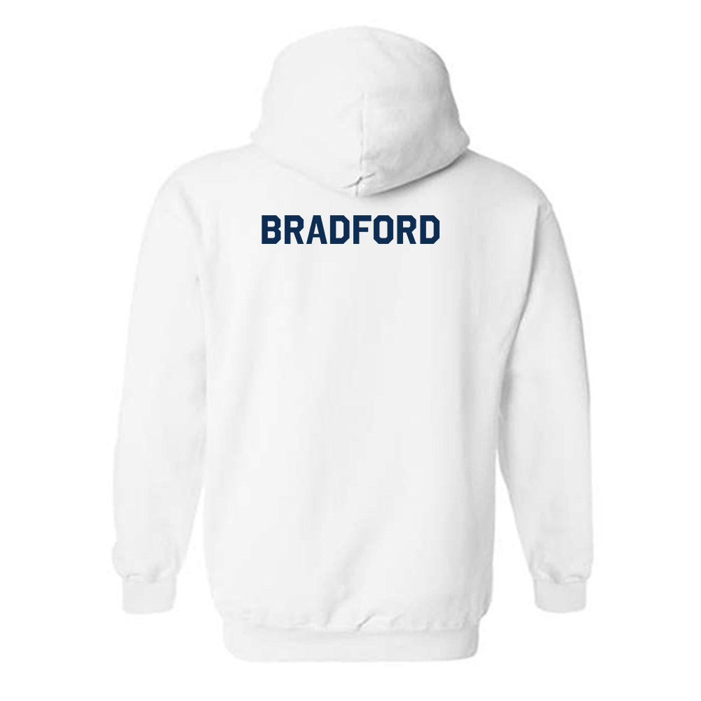 West Virginia - NCAA Football : Jacob Bradford - Classic Shersey Hooded Sweatshirt-1