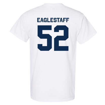 West Virginia - NCAA Men's Basketball : Treysen Eaglestaff - Classic Shersey T-Shirt-1