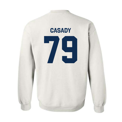 West Virginia - NCAA Football : Carsten Casady - Classic Shersey Crewneck Sweatshirt-1