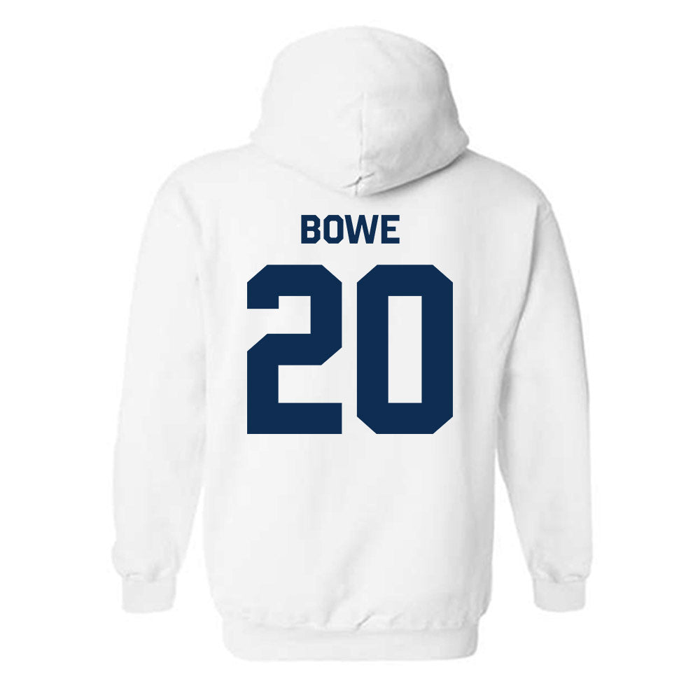 West Virginia - NCAA Men's Soccer : Thomas Bowe - Classic Shersey Hooded Sweatshirt-1