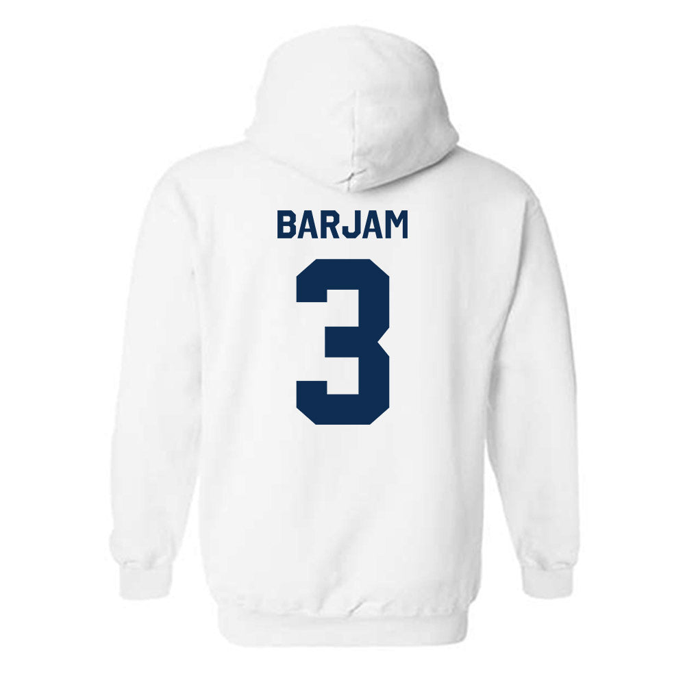 West Virginia - NCAA Baseball : Zahir Barjam - Classic Shersey Hooded Sweatshirt-1