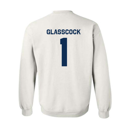 West Virginia - NCAA Baseball : JJ Glasscock - Classic Shersey Crewneck Sweatshirt-1