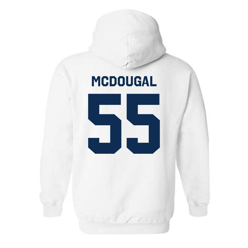 West Virginia - NCAA Baseball : Ben McDougal - Classic Shersey Hooded Sweatshirt-1