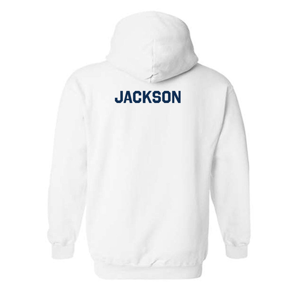 West Virginia - NCAA Wrestling : Colin Jackson - Classic Shersey Hooded Sweatshirt-1