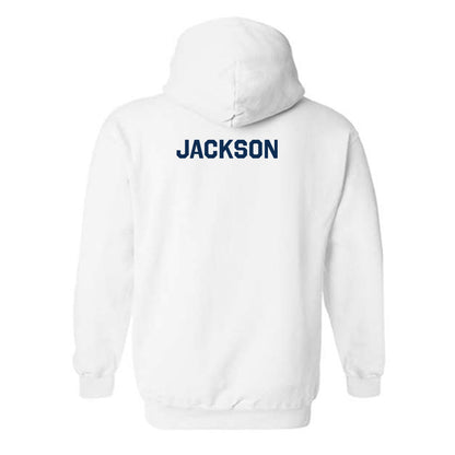 West Virginia - NCAA Wrestling : Colin Jackson - Classic Shersey Hooded Sweatshirt-1
