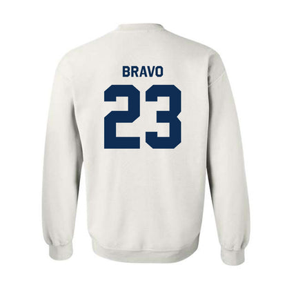 West Virginia - NCAA Baseball : Zach Bravo - Classic Shersey Crewneck Sweatshirt-1