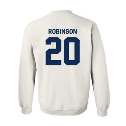 West Virginia - NCAA Football : Keyshawn Robinson - Classic Shersey Crewneck Sweatshirt-1
