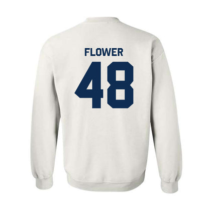West Virginia - NCAA Football : Nate Flower - Classic Shersey Crewneck Sweatshirt-1