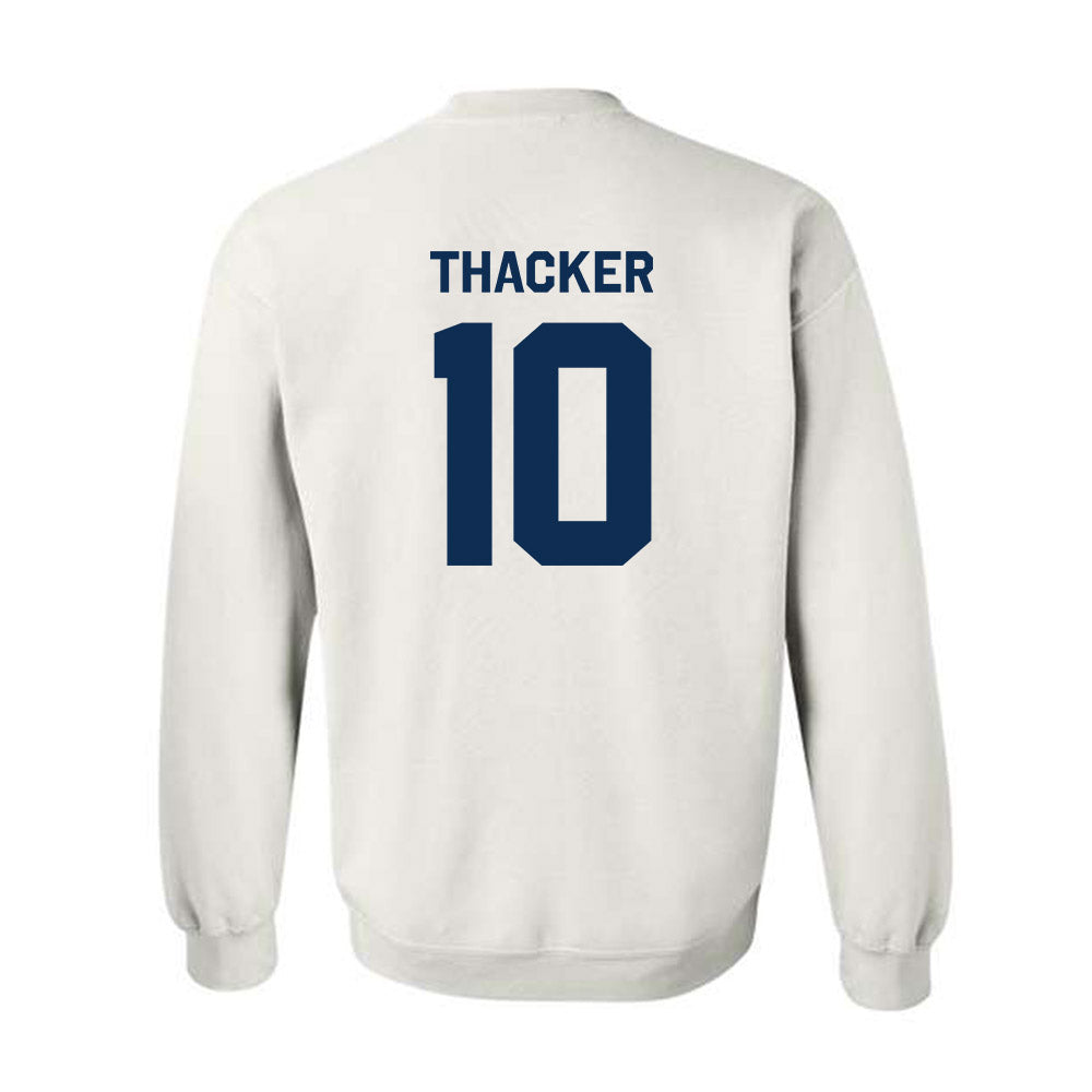 West Virginia - NCAA Baseball : Bryson Thacker - Classic Shersey Crewneck Sweatshirt-1
