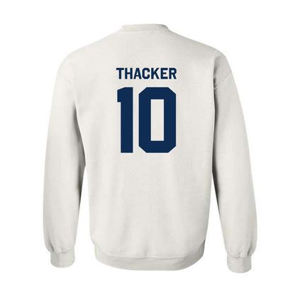 West Virginia - NCAA Baseball : Bryson Thacker - Classic Shersey Crewneck Sweatshirt-1