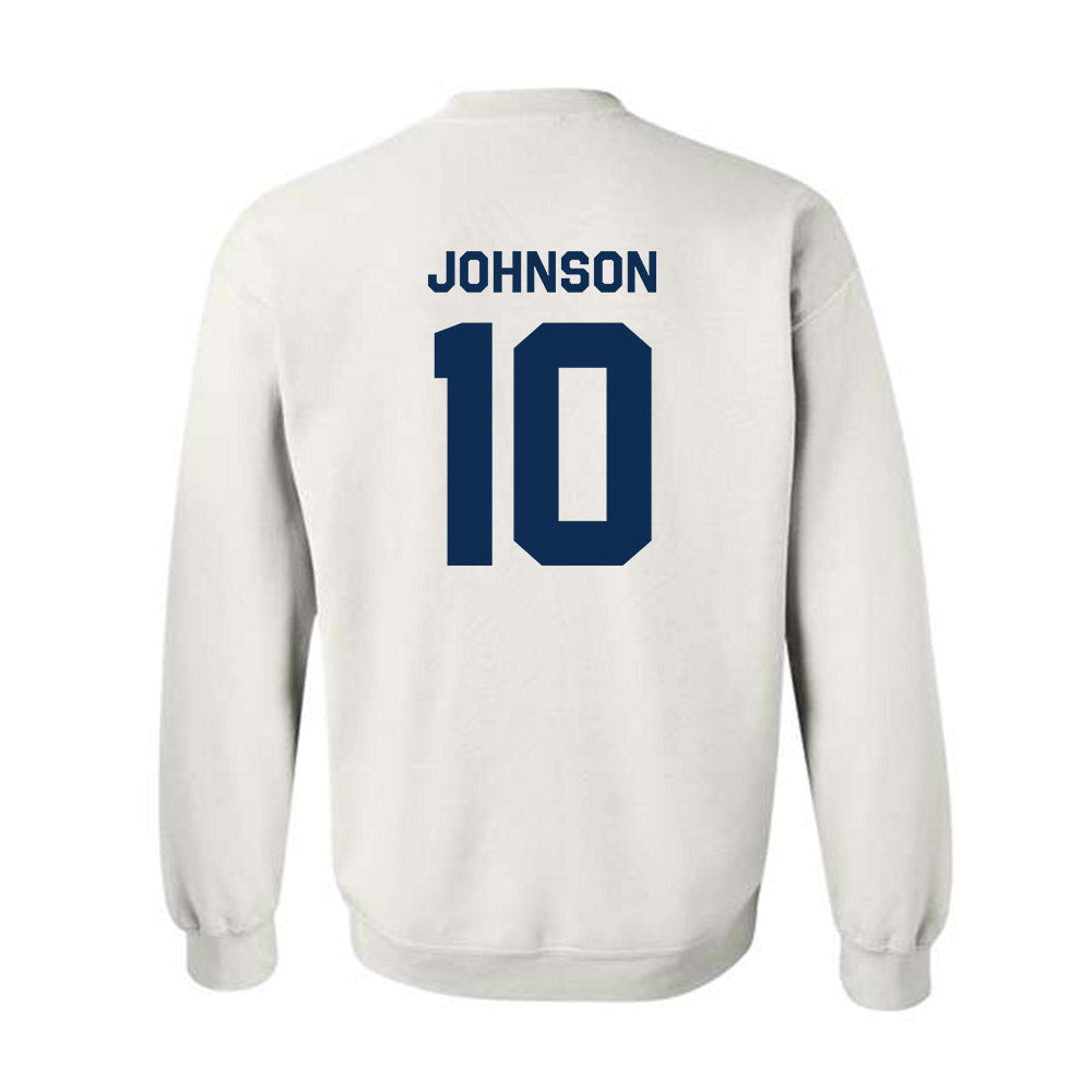 West Virginia - NCAA Football : Jeremiah Johnson - Classic Shersey Crewneck Sweatshirt-1