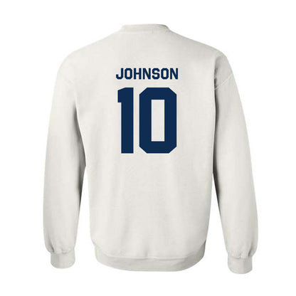 West Virginia - NCAA Football : Jeremiah Johnson - Classic Shersey Crewneck Sweatshirt-1