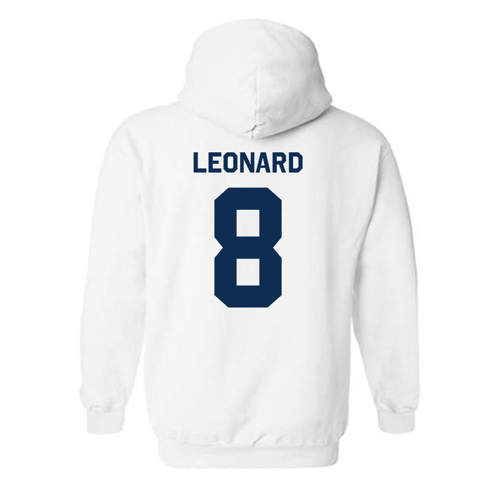 West Virginia - NCAA Baseball : Dayne Leonard - Classic Shersey Hooded Sweatshirt-1