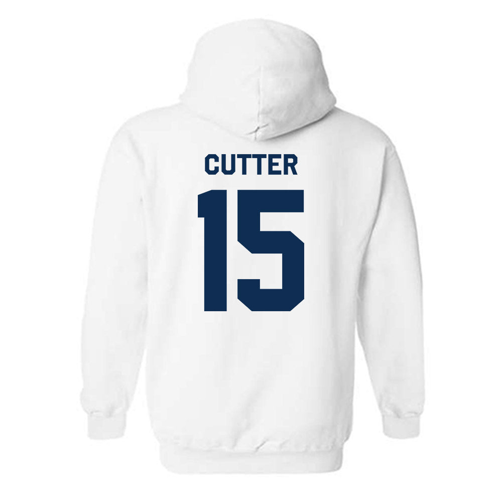 West Virginia - NCAA Football : Ben Cutter - Classic Shersey Hooded Sweatshirt-1
