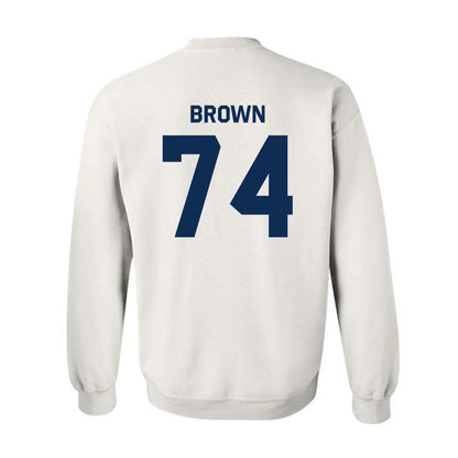 West Virginia - NCAA Football : Kevin Brown - Classic Shersey Crewneck Sweatshirt-1