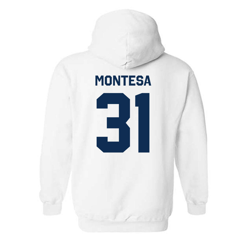 West Virginia - NCAA Baseball : Dawson Montesa - Classic Shersey Hooded Sweatshirt-1
