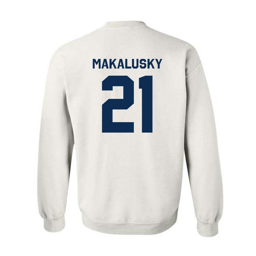 West Virginia - NCAA Women's Basketball : Riley Makalusky - Classic Shersey Crewneck Sweatshirt-1