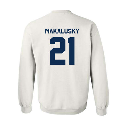 West Virginia - NCAA Women's Basketball : Riley Makalusky - Classic Shersey Crewneck Sweatshirt-1