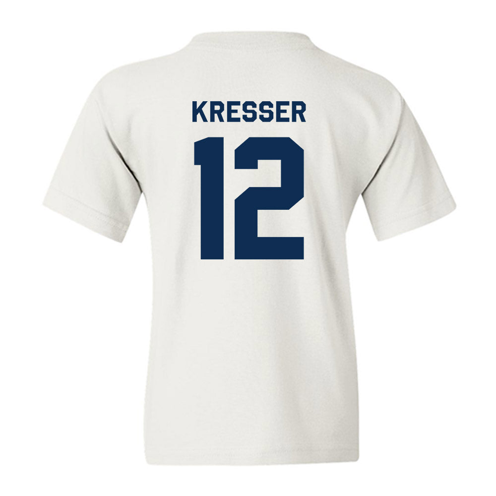 West Virginia - NCAA Baseball : Brodie Kresser - Classic Shersey Youth T-Shirt-1