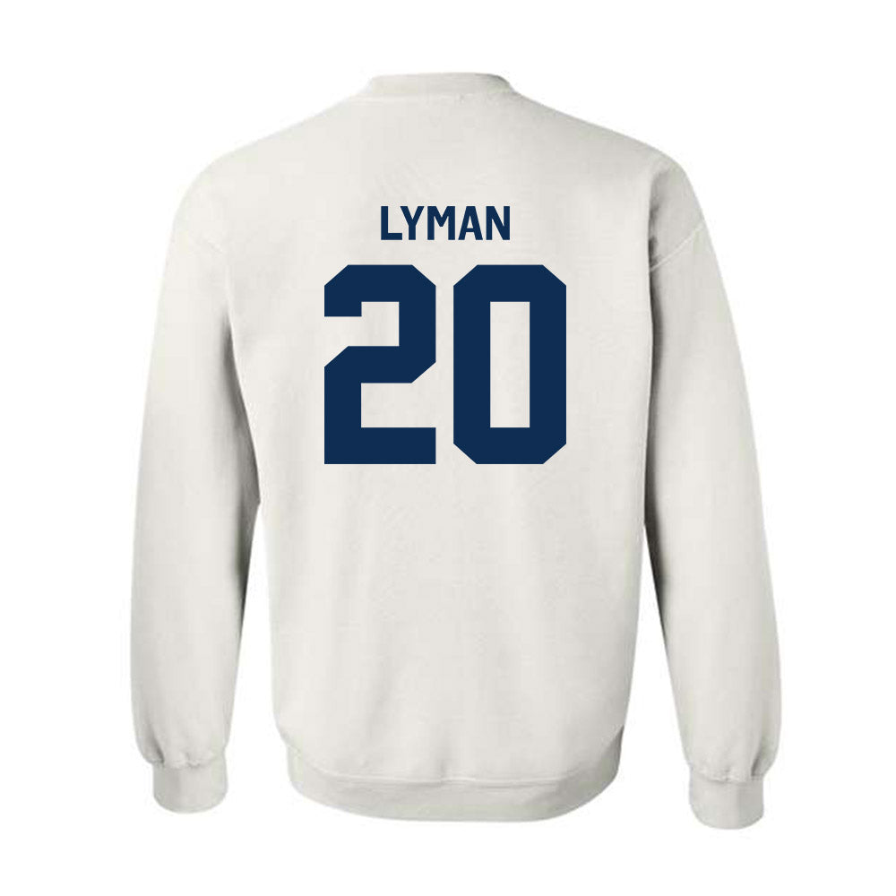 West Virginia - NCAA Baseball : Luke Lyman - Classic Shersey Crewneck Sweatshirt-1