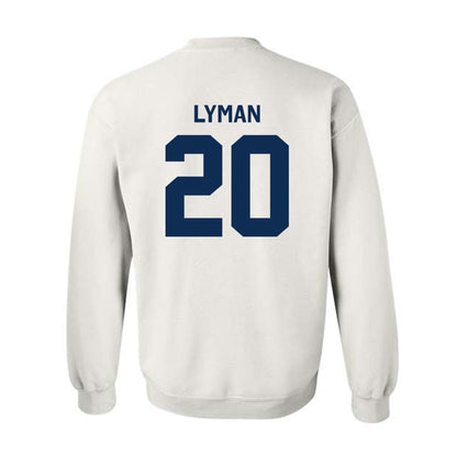 West Virginia - NCAA Baseball : Luke Lyman - Classic Shersey Crewneck Sweatshirt-1