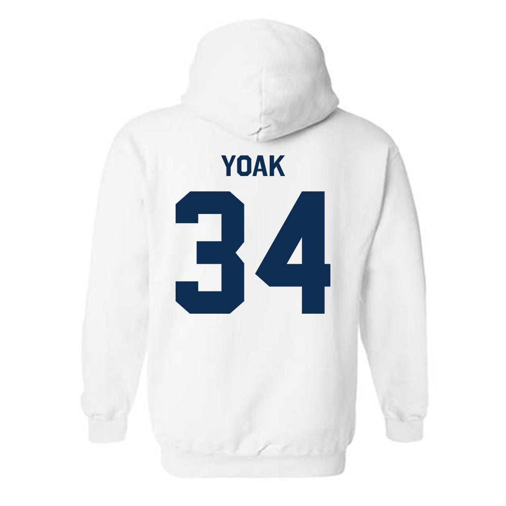 West Virginia - NCAA Baseball : Bryant Yoak - Classic Shersey Hooded Sweatshirt-1