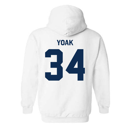 West Virginia - NCAA Baseball : Bryant Yoak - Classic Shersey Hooded Sweatshirt-1