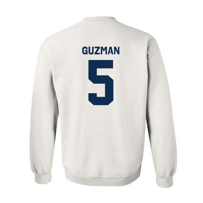 West Virginia - NCAA Baseball : Armani Guzman - Classic Shersey Crewneck Sweatshirt-1