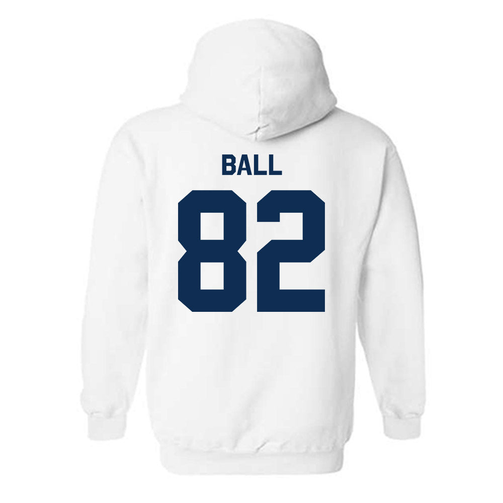 West Virginia - NCAA Football : Cam Ball - Classic Shersey Hooded Sweatshirt-1