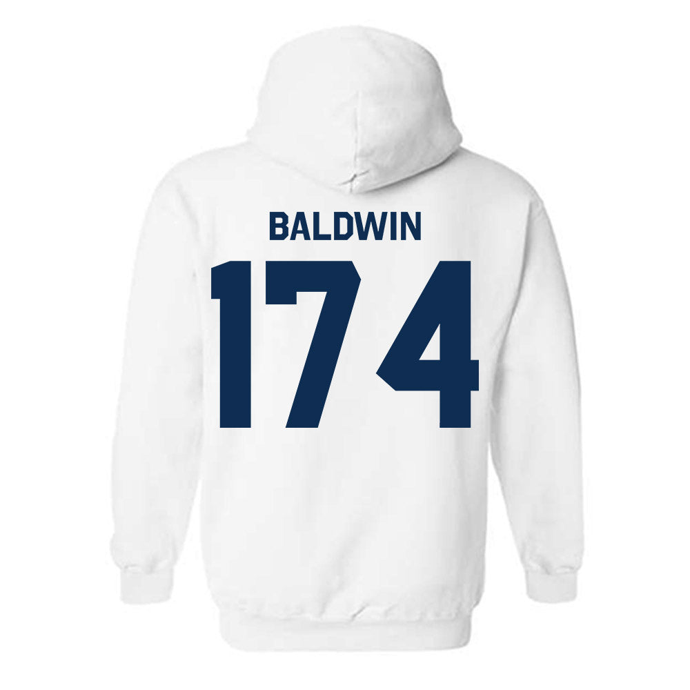West Virginia - NCAA Wrestling : Michael Baldwin - Classic Shersey Hooded Sweatshirt-1