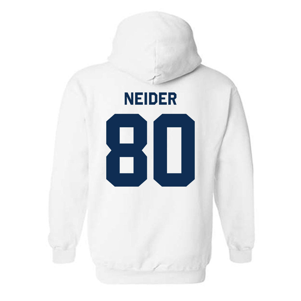West Virginia - NCAA Football : John Neider - Classic Shersey Hooded Sweatshirt-1