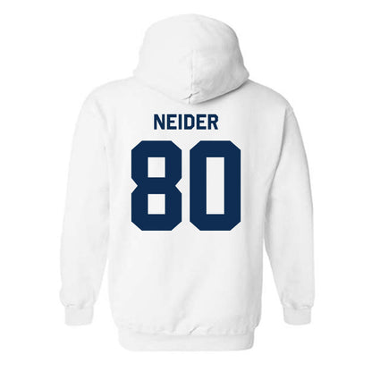 West Virginia - NCAA Football : John Neider - Classic Shersey Hooded Sweatshirt-1
