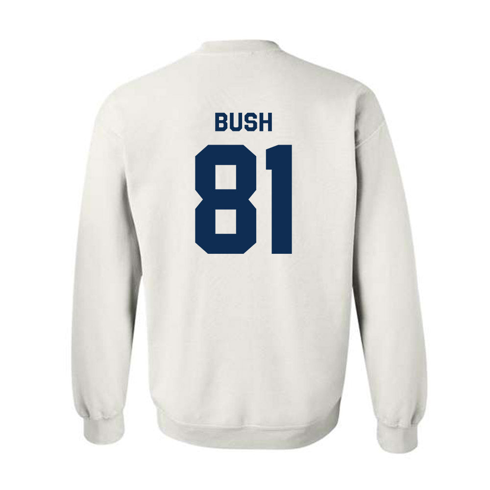 West Virginia - NCAA Football : Kade Bush - Classic Shersey Crewneck Sweatshirt-1