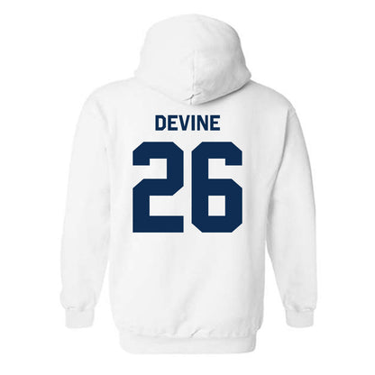 West Virginia - NCAA Football : Andre Devine - Classic Shersey Hooded Sweatshirt-1