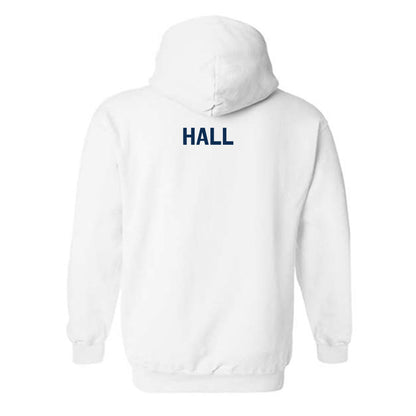 West Virginia - NCAA Football : Jason Hall - Classic Shersey Hooded Sweatshirt-1