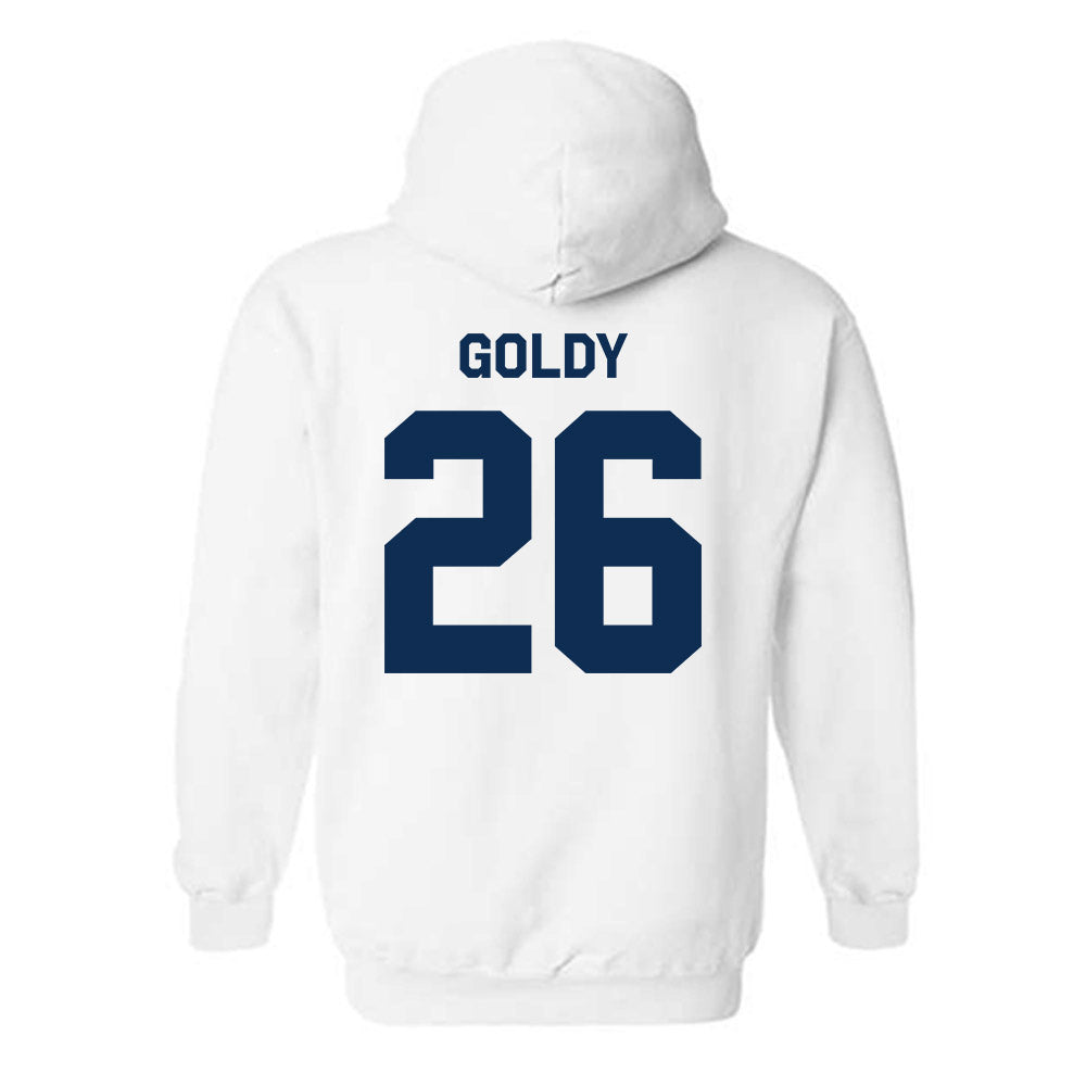 West Virginia - NCAA Baseball : Sean Goldy - Classic Shersey Hooded Sweatshirt-1