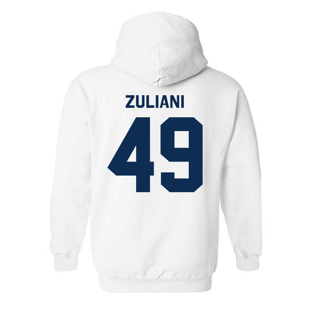 West Virginia - NCAA Football : Carter Zuliani - Classic Shersey Hooded Sweatshirt-1