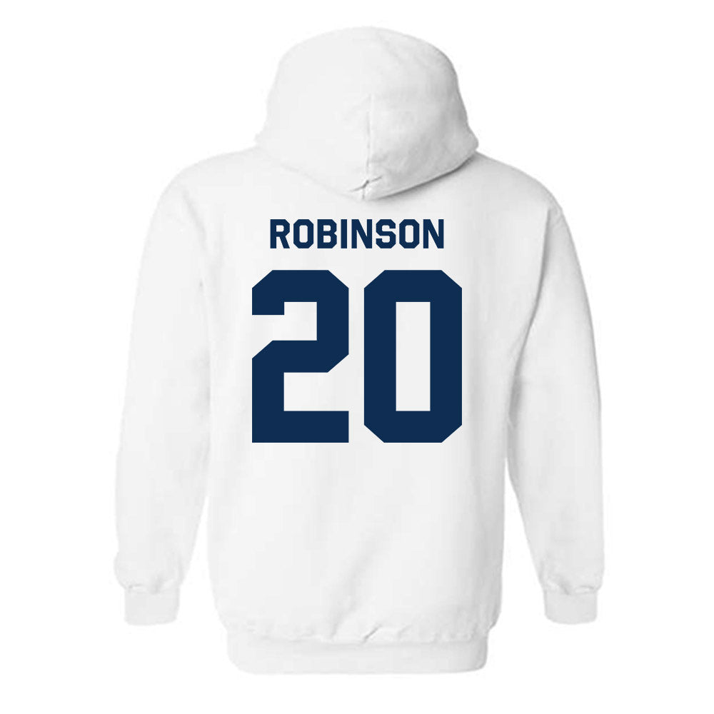 West Virginia - NCAA Football : Keyshawn Robinson - Classic Shersey Hooded Sweatshirt-1