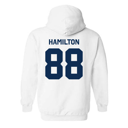 West Virginia - NCAA Football : Sam Hamilton - Classic Shersey Hooded Sweatshirt-1