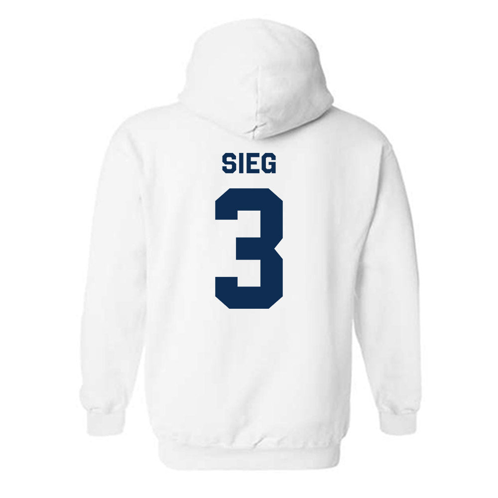 West Virginia - NCAA Football : Matt Sieg - Classic Shersey Hooded Sweatshirt-1