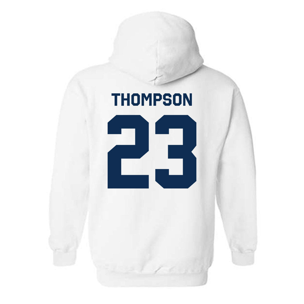 West Virginia - NCAA Football : Malachi Thompson - Classic Shersey Hooded Sweatshirt-1