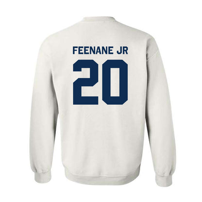 West Virginia - NCAA Men's Basketball : Michael Feenane Jr - Classic Shersey Crewneck Sweatshirt-1